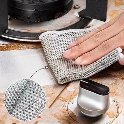 Multifunctional Double Sided Steel Wire Dish Cloth